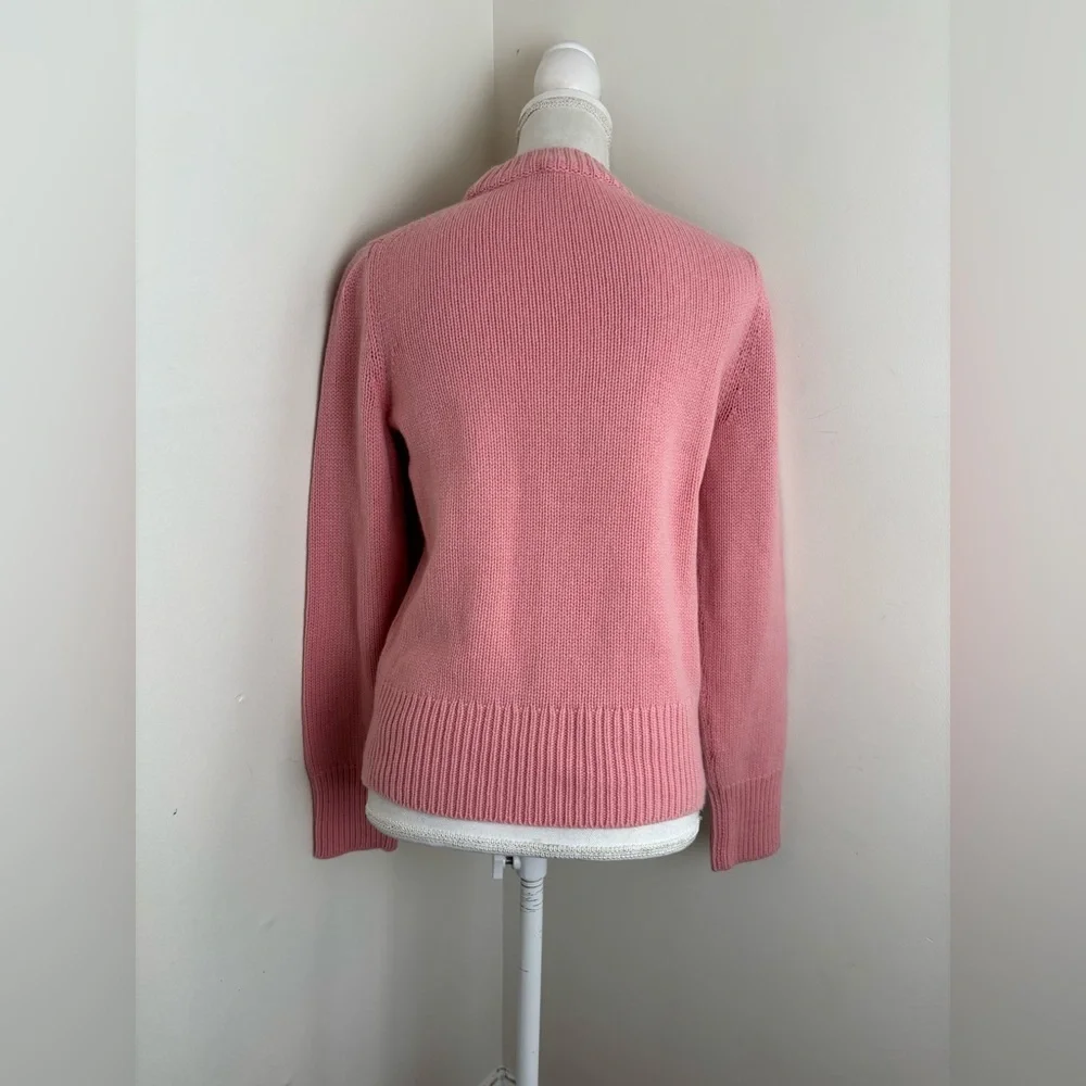 Tory Burch Cashmere Sweater in Blushing Pink Size Small